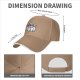 Black Baseball Cap With Scared Bowling Pins Graphic