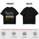 Olive Green T-Shirt With Vacation And Five Star Graphic Print