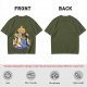 Disney Aladdin Princess Jasmine and Rajah Tiger Graphic T-Shirt