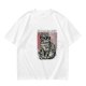 Olive T-Shirt with Cool Sunglass Wearing Tabby Cat Graphic