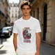 Olive T-Shirt With Relaxed Cat 'Tomorrow For A Better Today' Print