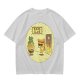 Pizza Club T-Shirt With Funny Pineapple and Pizza Slice Characters
