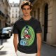 Olive T-Shirt Featuring Scrooge McDuck with Money Bags and Coins