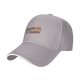 Black baseball cap with Hot Trekkies graphic print