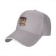 Black baseball cap with 'Me & Coffee Are A Thing' print