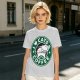I Love Cats And Coffee Graphic T-Shirt