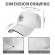 Black Baseball Cap with Herb Ertlinger's Fruit Wines Logo