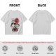 Olive Graphic T-Shirt with Dim Sum 41 Cartoon Characters
