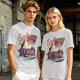 Olive T-Shirt with 'Embrace the Cat Hair It's Everywhere' Cat Graphic