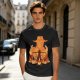 One Piece Ace Fire Silhouette Graphic T-Shirt