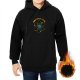 Don't Trust Atoms Graphic Black Hoodie For Science Fans
