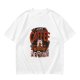 Olive t-shirt with coffee bear graphic that says a cup of coffee solves everything