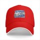 Black Baseball Cap with Blue Shell Brewing Co Mushroom White IPA Print