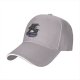 Black baseball cap with witch cat coffee cup 'I need coffee to focus' print