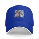 Black baseball cap with sushi and banshees graphic design
