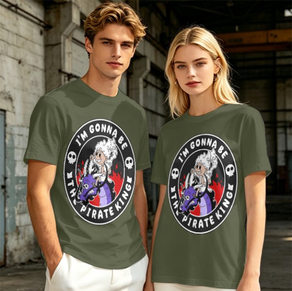 I'm Gonna Be The Pirate King Anime Graphic T-Shirt