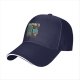 Black baseball cap with Creature's Tiki Lounge Seafood Bar graphic