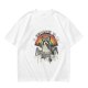 Olive Graphic T-Shirt With Raccoon Rainbow 'A Great Day To Be Trash' Print