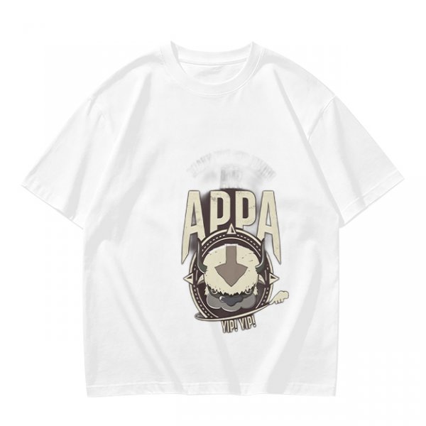 Olive Green Appa Yip Yip Graphic T-Shirt