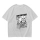 Olive T-Shirt With Funny Lawyer Cat Legal Trouble Graphic Print