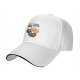 Don't Worry Beer Happy Raccoon Graphic Baseball Cap