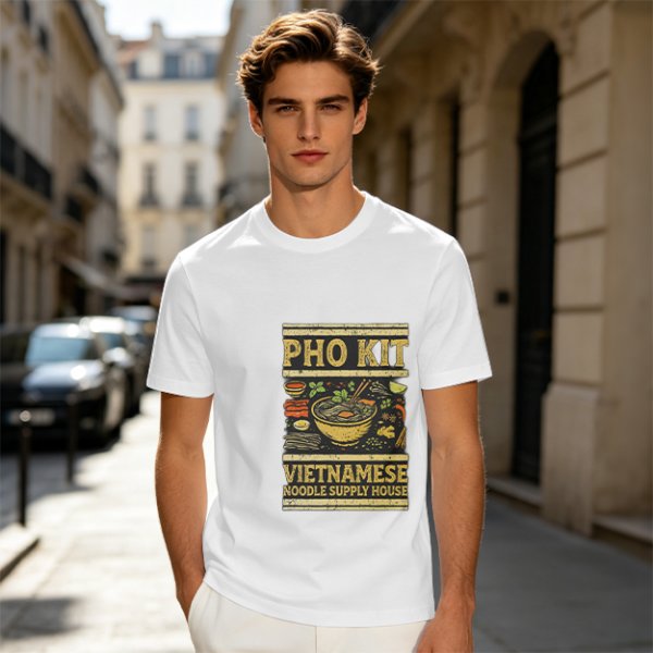 Pho Kit Vietnamese Noodle Supply House Graphic T-Shirt