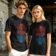Schrödinger Things Cat Graphic Olive T-Shirt