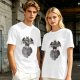 Olive T-Shirt With Why So Toothless? Batman Dragon Print