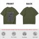 Sayama Hills Forest Spirits Graphic Olive T-Shirt