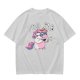 Olive T-Shirt with Too Fab Cool Unicorn Graphic Print