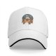 Black baseball cap with Totoro and Catbus festive graphic