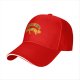 Sloths Gym Graphic Black Baseball Cap