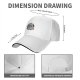 Black Baseball Cap With Cute Raccoon Working On Laptop Print