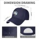 Black Baseball Cap With Appa From Avatar The Last Airbender Cloud Print