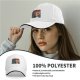 Black Baseball Cap With Screaming Pizza Slice Art Print