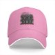 Black Baseball Cap With Ugly Christmas Style Fantasy Character Print