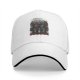 Black Baseball Cap With Ugly Christmas Style Fantasy Character Print
