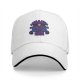 Black baseball cap with Skeletor Snake Mountain Gym graphic