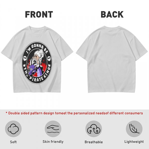 I'm Gonna Be The Pirate King Anime Graphic T-Shirt