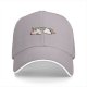 Black baseball cap with a cute lying rainbow unicorn graphic