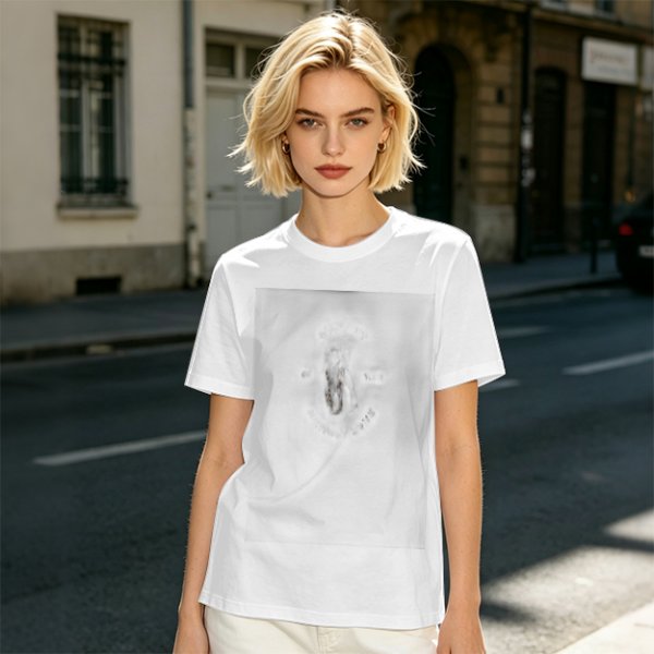Oversized Olive Green Crewneck T-Shirt with Subtle Chest Graphic