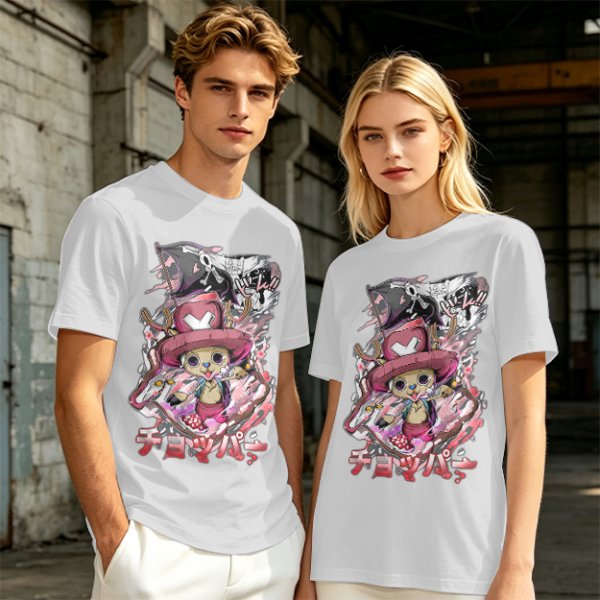 Olive Anime T-Shirt Featuring Tony Tony Chopper from One Piece