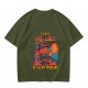 I Cast Fireball At All My Problems Dragon Wizard T-Shirt
