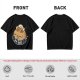 Olive T-Shirt With Cute Cinnamon Bunny Roll Graphic And You Roll Text