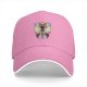 Black Baseball Cap With Fantasy Spirit Warrior Art Print