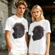 Olive T-Shirt With Dutch & Dillon Arm Wrestling Neon Graphic