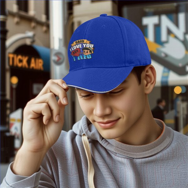 I Said I Love You But I Lied Pinocchio Graphic Cap