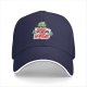 Black baseball cap with zombie 'Sorry for what I said when I was hungry' print