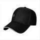 Black baseball cap with cute vampire bat graphic