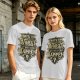 Olive t-shirt with 'What's the Worst That Could Happen?' vintage-style print